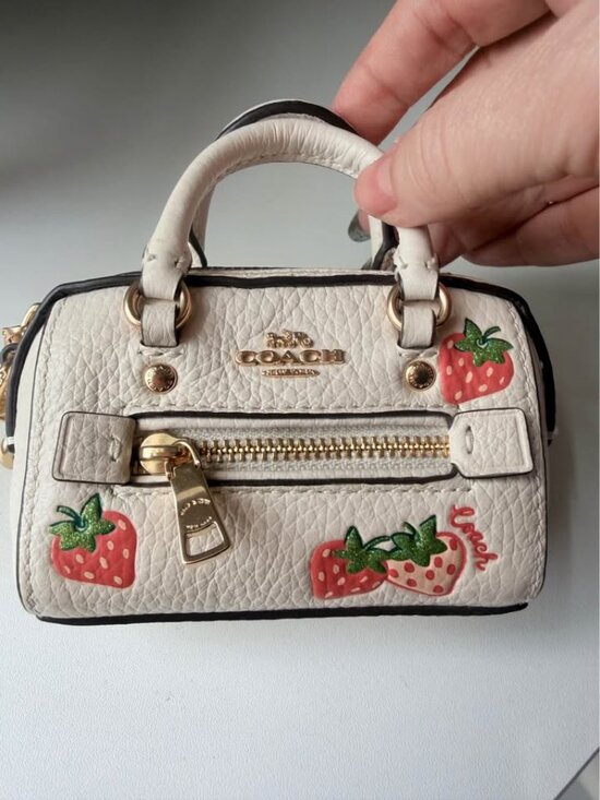 Coach Handbags - Bag Charm Coach Mini Bag